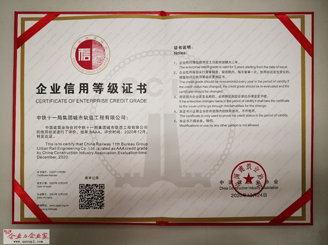 5－AAA企业信用等级证书（中国建筑业协会）_副本.jpg